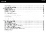 Предварительный просмотр 3 страницы Sony VGN-SZ3HP/B User Manual