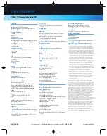 Preview for 2 page of Sony VGN-TX650P Specifications