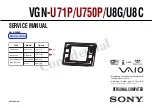 Sony VGN-U71P Service Manual preview