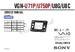 Preview for 1 page of Sony VGN-U71P Service Manual