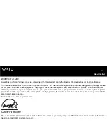 Preview for 2 page of Sony VGN-U750P VAIO Read This First Manual