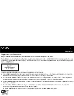 Preview for 5 page of Sony VGN-U750P VAIO Read This First Manual