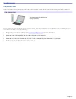 Preview for 10 page of Sony VGN-X505ZP VAIO User Manual