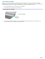 Preview for 42 page of Sony VGN-X505ZP VAIO User Manual