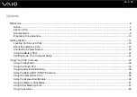 Preview for 2 page of Sony VGN-Z11AWN/B User Manual