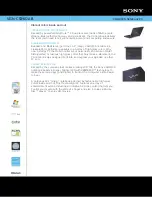 Sony VGNCS390JAB - VAIO CS Series Specifications preview