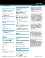 Preview for 2 page of Sony VGNFW590GAB Specifications