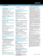 Preview for 2 page of Sony VGNZ890 Specifications