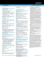 Preview for 2 page of Sony VGNZ898H Specifications