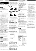 Sony VGP-BMS33 Operating Instructions preview