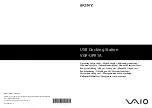 Sony VGP-UPR1A Operating Instructions Manual preview