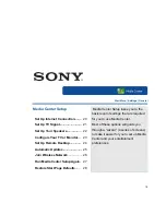 Preview for 27 page of Sony VGP-XL1B - Vaio Digital Living System Media Changer User Manual