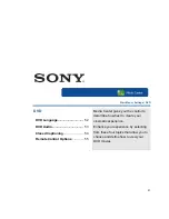 Preview for 59 page of Sony VGP-XL1B - Vaio Digital Living System Media Changer User Manual