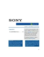 Preview for 111 page of Sony VGP-XL1B - Vaio Digital Living System Media Changer User Manual