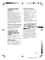 Предварительный просмотр 3 страницы Sony VGPWKB5 - VAIO Wireless Keyboard Operating Instructions Manual