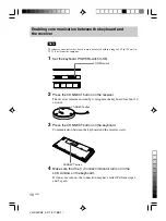 Предварительный просмотр 10 страницы Sony VGPWKB5 - VAIO Wireless Keyboard Operating Instructions Manual