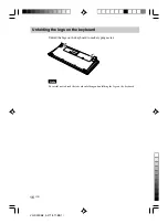 Предварительный просмотр 16 страницы Sony VGPWKB5 - VAIO Wireless Keyboard Operating Instructions Manual