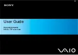Sony VGX-TP3E/B User Manual preview