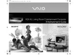 Preview for 106 page of Sony VGX-XL100 User Manual