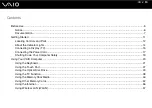 Preview for 2 page of Sony VGX-XL301 User Manual