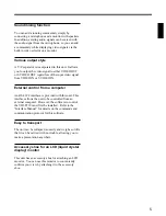 Preview for 5 page of Sony VID-P110 Operating Instructions Manual