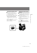 Preview for 15 page of Sony video Hi8 Handycam CCD-TR555E Operating Instructions Manual