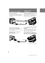 Preview for 22 page of Sony video Hi8 Handycam CCD-TR555E Operating Instructions Manual