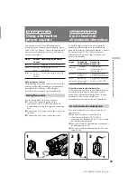 Preview for 29 page of Sony video Hi8 Handycam CCD-TR555E Operating Instructions Manual