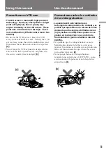 Preview for 5 page of Sony Video Walkman GV-D900 Operating Instructions Manual