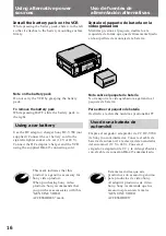 Preview for 16 page of Sony Video Walkman GV-D900 Operating Instructions Manual