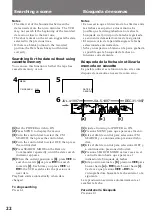 Preview for 22 page of Sony Video Walkman GV-D900 Operating Instructions Manual