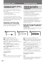 Preview for 24 page of Sony Video Walkman GV-D900 Operating Instructions Manual