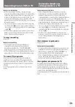 Preview for 35 page of Sony Video Walkman GV-D900 Operating Instructions Manual