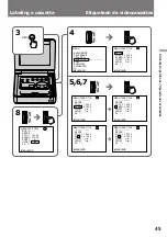 Preview for 45 page of Sony Video Walkman GV-D900 Operating Instructions Manual