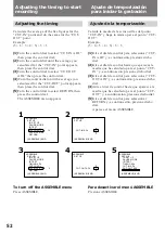 Preview for 52 page of Sony Video Walkman GV-D900 Operating Instructions Manual