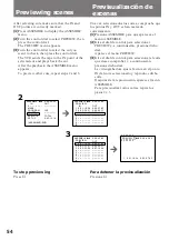 Preview for 54 page of Sony Video Walkman GV-D900 Operating Instructions Manual