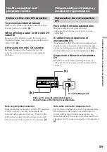 Preview for 59 page of Sony Video Walkman GV-D900 Operating Instructions Manual