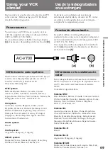 Preview for 69 page of Sony Video Walkman GV-D900 Operating Instructions Manual