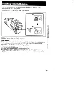 Предварительный просмотр 25 страницы Sony Video8 Handycam CCD-FX340 Operation Manual