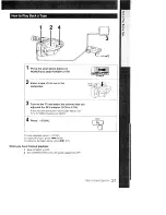 Preview for 21 page of Sony Video8 Handycam CCD-FX410 Operation Manual