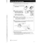 Preview for 22 page of Sony Video8 Handycam CCD-FX410 Operation Manual