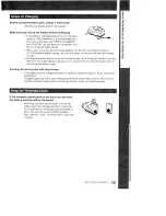 Preview for 25 page of Sony Video8 Handycam CCD-FX410 Operation Manual