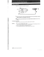 Preview for 28 page of Sony Video8 Handycam CCD-FX410 Operation Manual