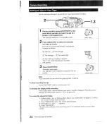 Preview for 30 page of Sony Video8 Handycam CCD-FX410 Operation Manual