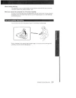 Preview for 31 page of Sony Video8 Handycam CCD-FX410 Operation Manual