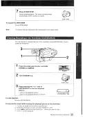 Preview for 35 page of Sony Video8 Handycam CCD-FX410 Operation Manual