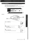 Preview for 45 page of Sony Video8 Handycam CCD-FX410 Operation Manual