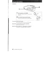 Preview for 46 page of Sony Video8 Handycam CCD-FX410 Operation Manual