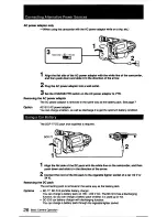 Preview for 26 page of Sony Video8 Handycam CCD-FX510 Operation Manual