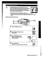 Preview for 41 page of Sony Video8 Handycam CCD-FX510 Operation Manual